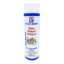 Blue Bird Meto Etiketi Sökücü Sprey 500 Ml Blue-021 Etiket Yapışkan Sökücü Sprey Etiket Çıkarıcı