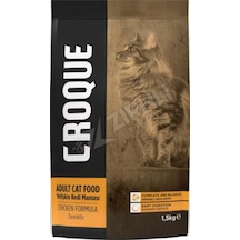 2 Adet Croque Tavuk Etli Yetişkin Kedi Maması 1.5 Kg