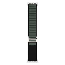 Butam Bilişim Watch 7 45mm Clo- Band-74 Hasır Kordon-siyah-yeşil