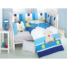 Komfort Home Bebek Uyku Seti 8 Parça Ranforce %100 Pamuk Moon