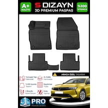 S-dizayn Opel Astra L 3d Pro Havuzlu Paspas 2021 Üzeri A+ Kalite