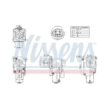 Skoda Octavia 2 Egr Valfi 1.9 Tdi 2005-2011 Bjb Bkc Bls Bxe Nıssens 98174