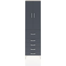 Arges Dolap 2 Raflı 5 Çekmeceli 2 Kapaklı 60x30x221 Aytaşı-an... Aytaşı