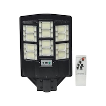 600w Solar Led Projektör Kumandalı Ve Sensörlü 6600 Lümen, Ip65 Su Geçirmez, Cata Güneş Enerjili Bahçe Ve Güvenlik Aydınlatması