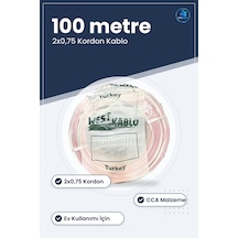 Elektrik Tesisat Kablosu Kordon Cca Kablo 100 Metre Makara Ev Kul