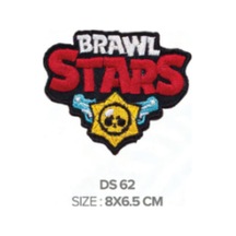 Ütü İle Yapışan Arma - Patch -yama - Brawl Stars 8x6,5 Cm 1 Adet - 847150594