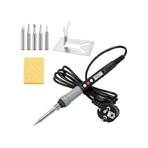 Xtechnx Xtechn050837 Powermaster Pm-37867 90w Dijital Ayarlanabilir Isılı Lehim Makinesi Kalem Havya