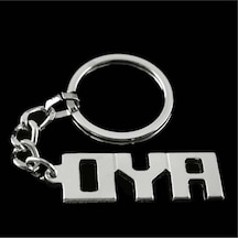 Depomıx Oya İsimli Anahtarlık- Çok Renkli