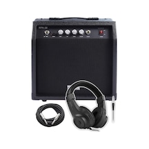 Rpa-20 Bas Gitar Amfisi, 20 Watt, Kulaklık Ve Jak Kablosu Dahil, Siyah