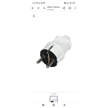 5 Adet Makel Topraklı Erkek Fiş Beyaz