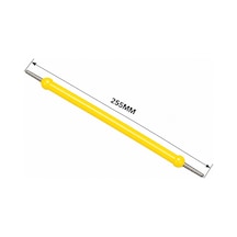 3 Volt 255mm Sarı Esnek Led Filament Retro Tungsten Görünümlü Dekoratif Filament 5 Adet