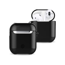 Airpods 2 2.nesil 3in1 Kılıf - Siyah