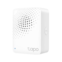 Tapo H100, Tapo Akıllı Hub, Tapo Akıllı Anahtar, Düğme Ve Sensörle Çalışır, 64 Cihaz Bağlanabilir, 19 Zil Sesi Seçeneği, Kablolama Gerekmez