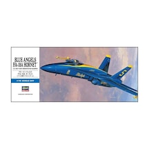 Hasegawa D10 440 1/72 Ölçek, F/a-18a Hornet Blue Angels, Savaş Uçağı Plastik Model Kiti-51068