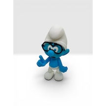 Gözlüklü Şirin 3d Figür