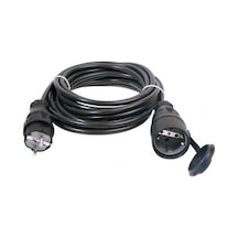 Bylion UK1025 Seyyar Uzatma Kablo 3  x  2.5 MM 10 M Siyah