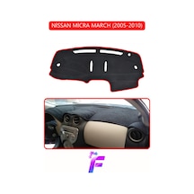Nissan Micra 2005-2010 Uyumlu Torpido Örtüsü Yansıma Önleyici Tam Koruma Kolay Montaj H63