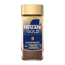 3 Adet Nescafe Gold Kafeinsiz Kahve 100 G Diğer