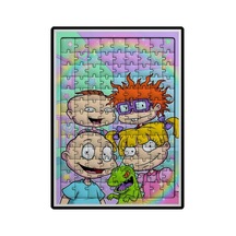 Ghostbastır Design Rugrats 99 Parça Ayaklı Puzzle Dekoratif Çocuk Yapbozu 0113
