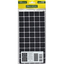 Pacific 6020 Bl Yapışkanlı Keçe 20 Mm X 20 Mm Siyah - Zmff-703849