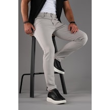 Slimfit 5 Cep Dar Paça Astarsız Mevsimlik Kumaş Pamuklu Erkek Spo