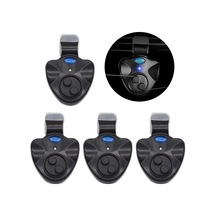 Geeksen Adet Elektronik Balık Isırığı Alarmı Sesli Led Işık Göstergeli Balık Isırığı Alarmları