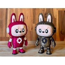 Mekanik Dişli Tavşanlar 2 Li Gear Rabbits - Koleksiyon Serisi Labubu
