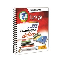 Çanta Yayınları 7. Sınıf Türkçe Hazırlayan Defter