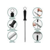 Bıçak Bileme Taşı 30 Cm Metal Askılı Diğer 74043912