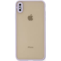 Newface Apple iPhone Uyumlu Xs Max Kılıf Montreal Silikon Kapak - Mor Diğer