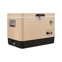 51 L Cooler Box Buz Kutusu Açık Bej
