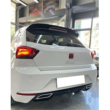 İbiza Mk5 Uyumlu Sport Difüzör Egzoz Görünümlü Parlak Siyah 2017