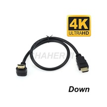 Ps4 Tv Kamera İçin 0.5/1.5m Hdmı Hdmı Kablosu Erkek Hd/sol/sağ Yukarı Aşağı 90 Down 0.5m