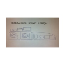 Hyundai H-100 1996 - 2004 11 Parça Piano Black Torpido Kaplama