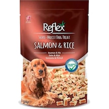 Reflex Semi-Moist Somonlu ve Pirinçli Yumuşak Çiğnemelik Köpek Ödülü 150 G