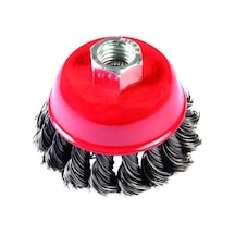65 Mm Burgulu Çanak Tel Fırça Gfb5130