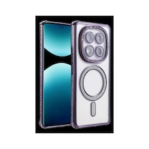 Redmi Note 15 Pro 5g Joke Simli Magneticsafe Kılıf - Derin Mor İtdark55243