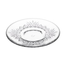 Paşabahçe Timeless Çay Tabağı 6 Adet Şeffaf