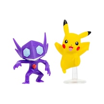Pokemon Battle Figürler Pkw4062 - Sableye Ve Pikachu