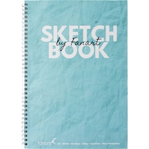 Fanart Academy Sketch Book 120 Gr Spiralli 50 Yp A4 Turkuaz 8671