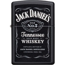Zippo Jack Daniels Çakmak Siyah Yeni Seri 083327