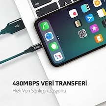Alumicable İphone İle Uyumlu Şarj Kablosu - Uzay Grisi 2dk16ug