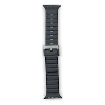 Watch 42mm Magnus Mıknatıslı Silikon Kordon Saat Değildir - Siyah İtdark38596