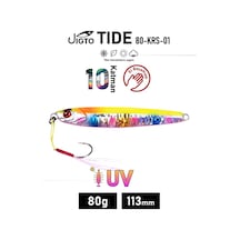 Jig, Zoka, Suni Yem, Uv Metal Jig, 80gr 11cm Jıgto Tide 80