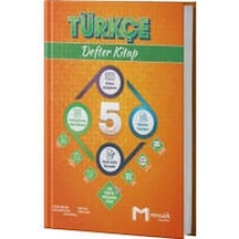 Mozaik Yayınları 2025 5. Sınıf Türkçe Defter Kitap