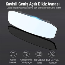 Ally Sd-2415 Kavisli Dışbükey Geniş Açılı Araç Dikiz Aynası 299x9