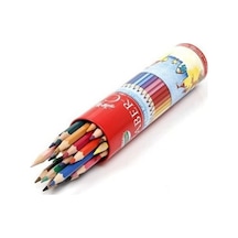 Faber-castell 36 Renk Metal Tüp Uzun Boy Kuru Boya Kalemi Beyaz