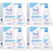 Sebamed Bebek Şampuanı 500ml Pompalı Yenidoğanlar İçin 4 Lü Set