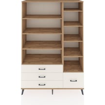 Hyperion Dolap 9 Raflı 4 Çekmeceli 132x44x195 Çam-çam/aytaşı Çam