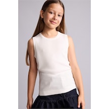 Defacto Halter Yaka Ecru Atlet Kız Çocuk H0709a826smer105 Ekru-er105